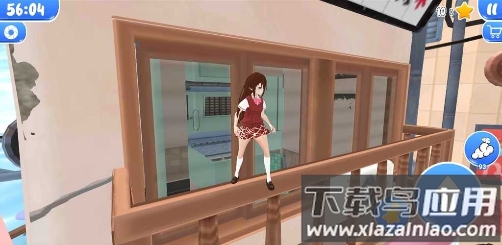 跑酷奥比高中动漫parkour obby sakura tree in tokyo最新版截图2