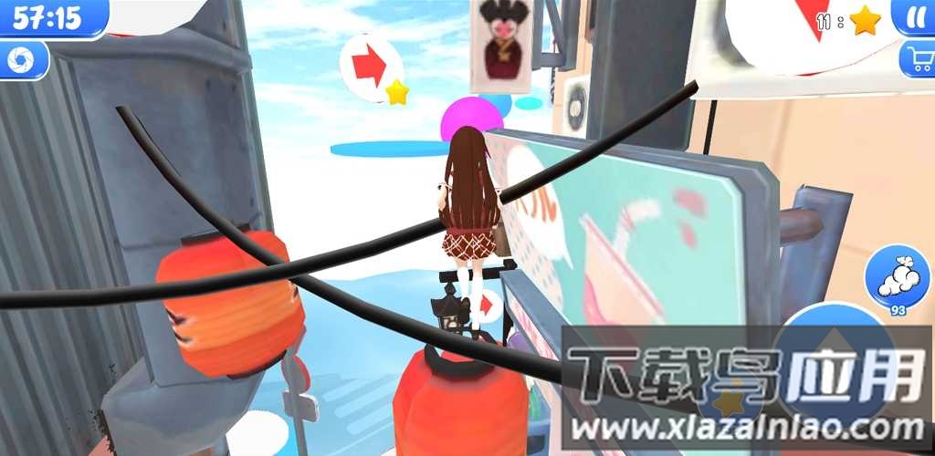 跑酷奥比高中动漫parkour obby sakura tree in tokyo最新版截图4