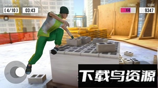 跑酷模拟器3d游戏最新版截图1