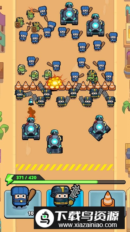 警察大战僵尸僵尸城手游官方版最新版截图1