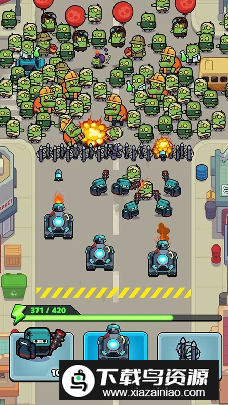 警察大战僵尸僵尸城手游官方版最新版截图4