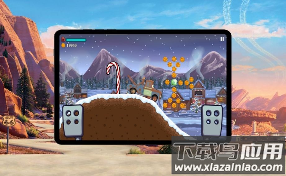 终极的山地跑车游戏(Fulger McQueen and the frends)最新版截图2