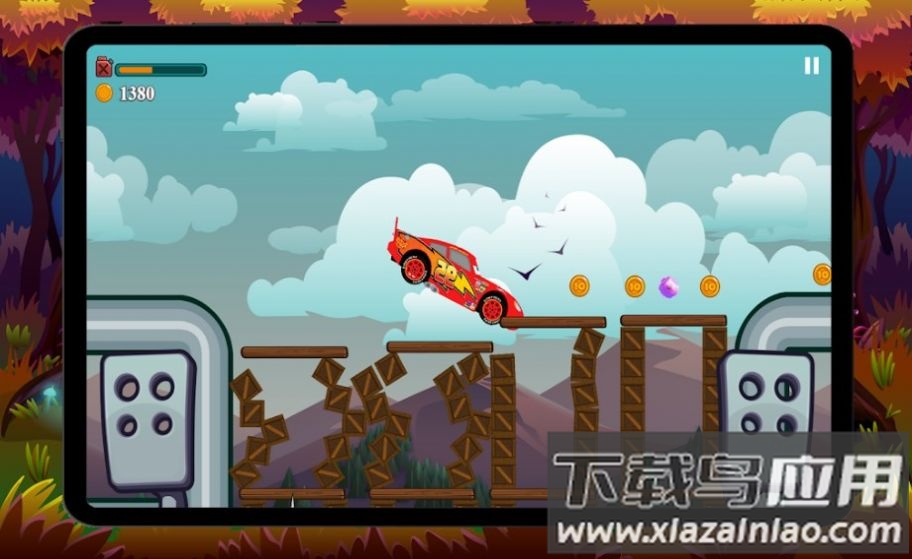 终极的山地跑车游戏(Fulger McQueen and the frends)最新版截图3