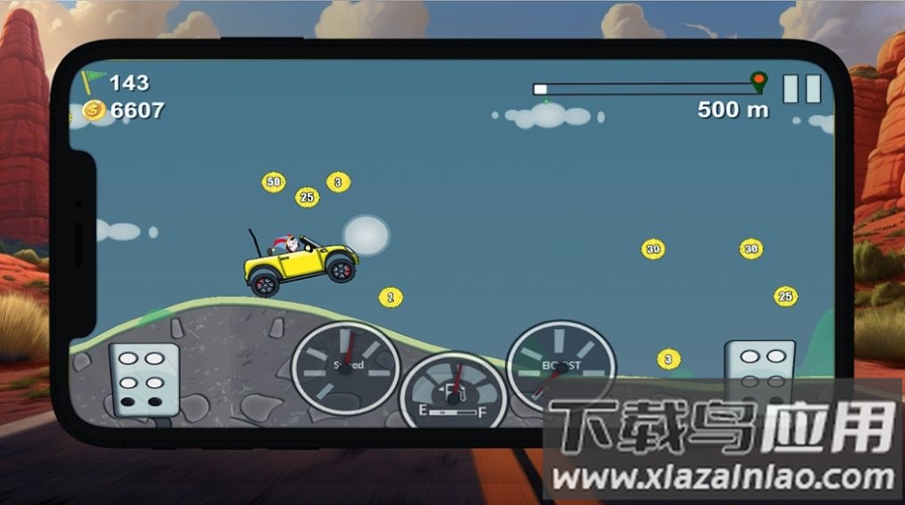 小丑的山地车游戏(Clown Hill Racing)最新版截图2