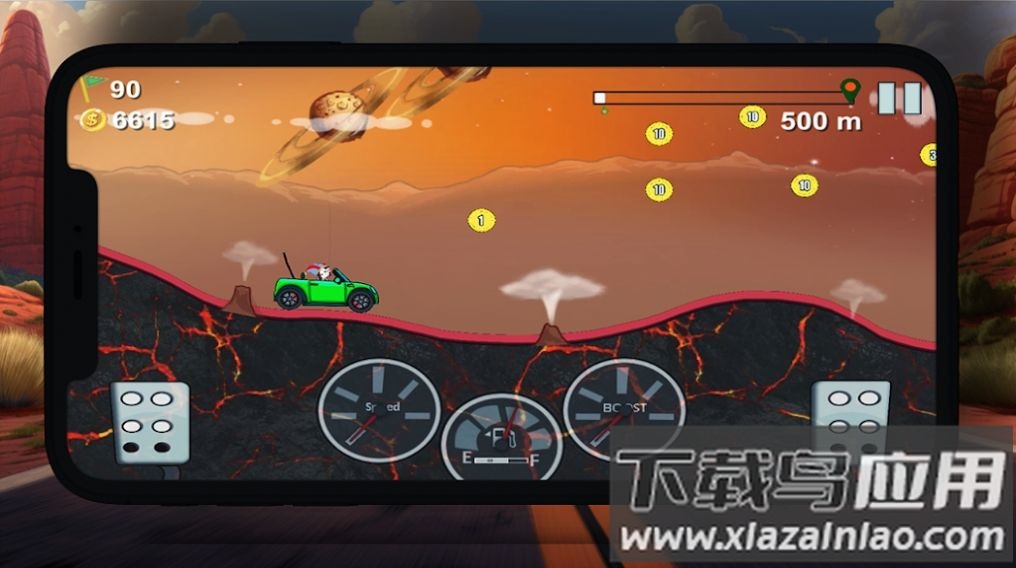 小丑的山地车游戏(Clown Hill Racing)最新版截图3