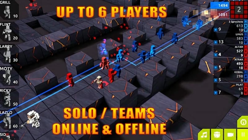 方块人塔防2手机版(Cubemen2)最新版截图1