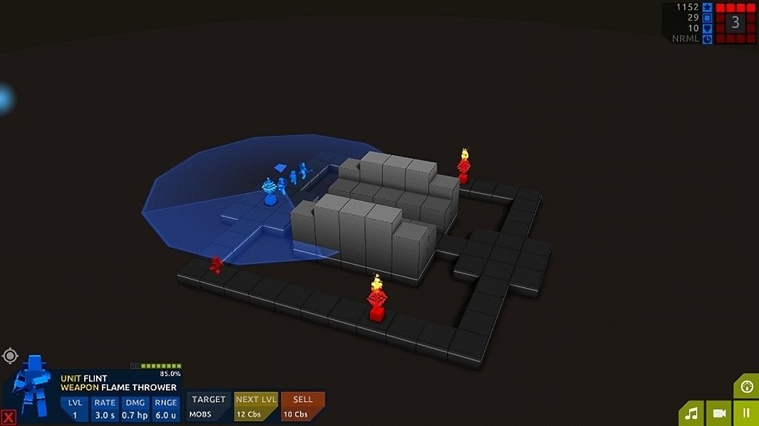 方块人塔防2手机版(Cubemen2)最新版截图2