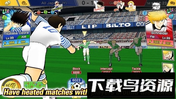 足球小将翼梦之队伍游戏(captaintsubasa)截图1