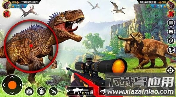 恐龙生存斗争游戏(Wild Dinosaur Hunting Zoo Game)