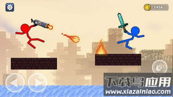 火柴人工艺格斗游戏(Stickman Craft Fighting Game)最新版截图2