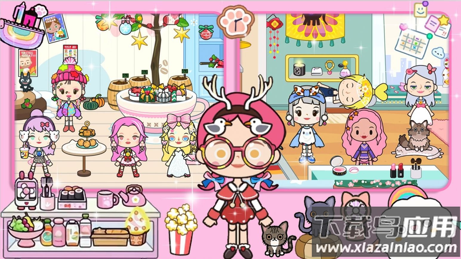 落樱小镇有风小馆最新版截图4