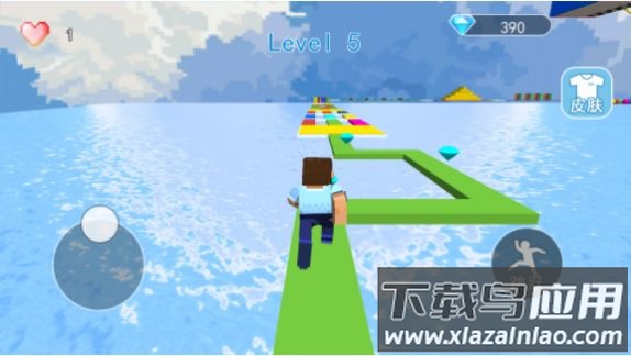 像素块状跑酷游戏下载安装最新版截图2