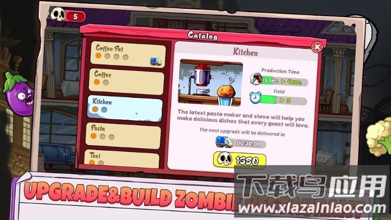 僵尸烹饪冲刺游戏(Zombie Cooking Dash)最新版截图4