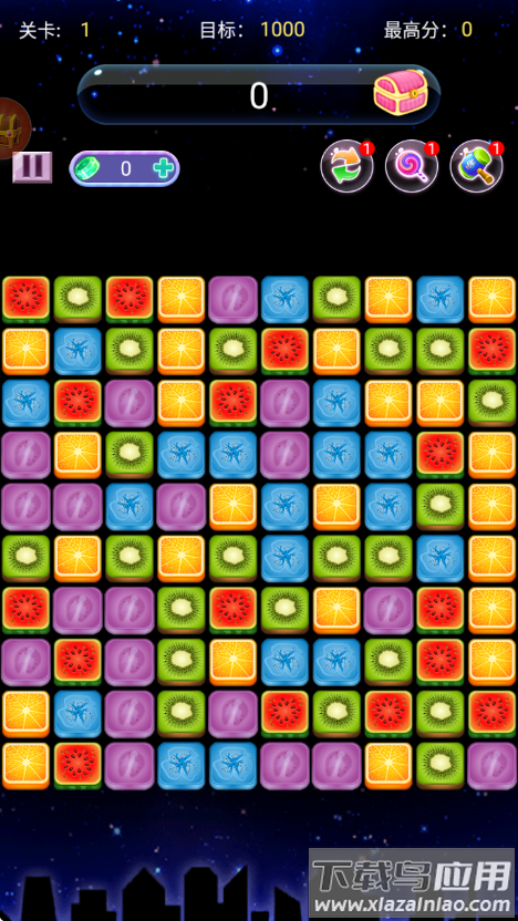 消水果星星游戏