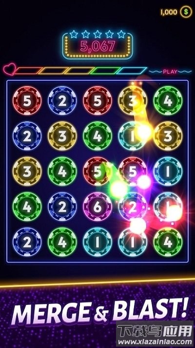 霓虹芯片消除游戏(Tap Chip Neon)最新版截图4