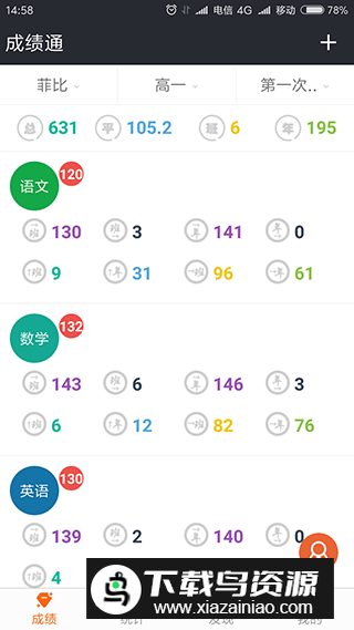 考试成绩统计分析软件app成绩通最新版截图1
