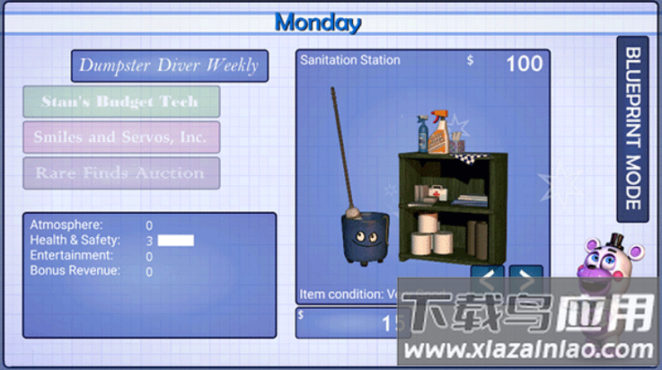 玩具熊的午夜后宫6手游(FNaF 6: Pizzeria Simulator)最新版截图1