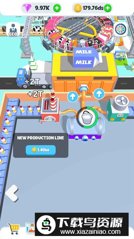 鲜奶大亨无限钻石金币破解版最新版截图1