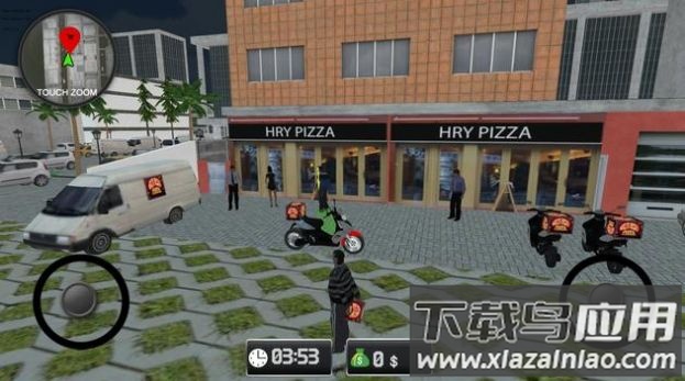 摩托车信使模拟器游戏下载安装(Motorcycle Simulator)最新版截图2