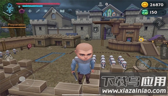 保卫宁静城堡游戏