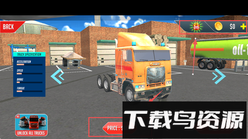 越野卡车运输驾驶