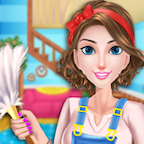 家居清洁女孩House Cleaning