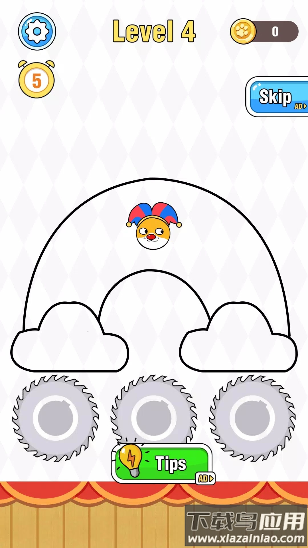 画线救小丑狗游戏(Doge Save)最新版截图2