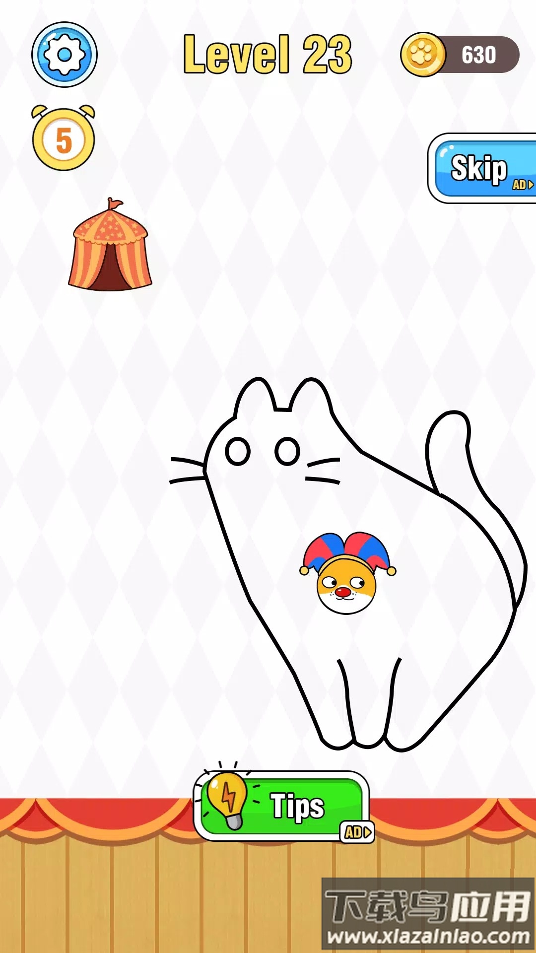 画线救小丑狗游戏(Doge Save)最新版截图4