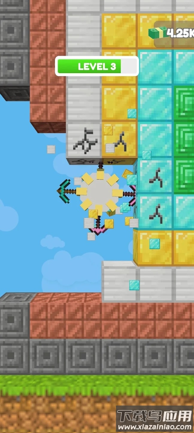 钻石挖掘机游戏最新版截图2