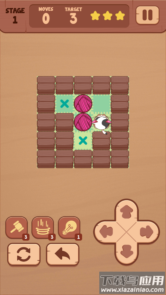 推箱子猫冒险小游戏(Roll of Wool)最新版截图4