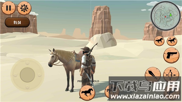 西部牛仔模拟器中文版下载(Western Horse Simulator)最新版截图2