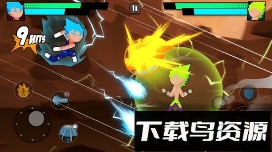 超级龙火柴人战斗汉化版最新版截图2