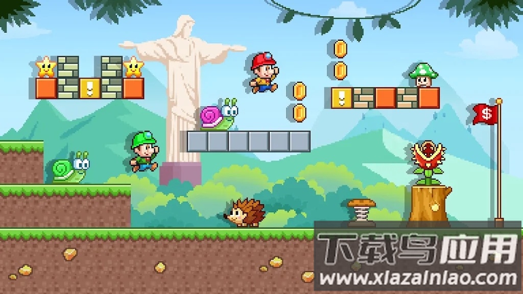 超级马林跳跃奔跑游戏(Super Malin Jump:run game)最新版截图2