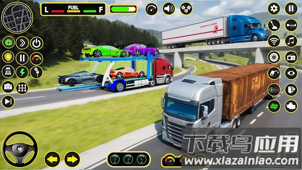 越野卡车运输驾驶游戏(Uphill Cargo Truck Transporter)最新版截图2