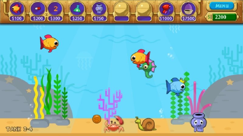 疯狂水族馆手机版(Mad Fish Deluxe)最新版截图1