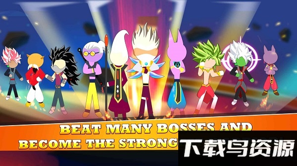 龙珠超火柴人格斗内购破解版最新版截图2