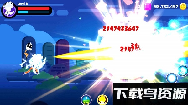 龙珠超火柴人格斗内购破解版最新版截图3