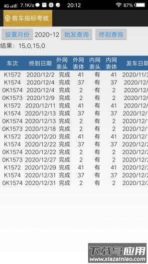 客车指标考核app最新版截图2