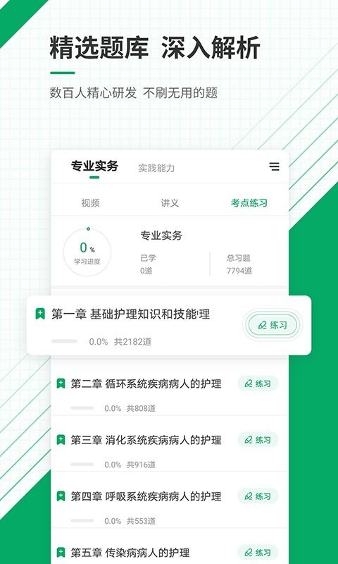 2024执业护士准题库app截图1