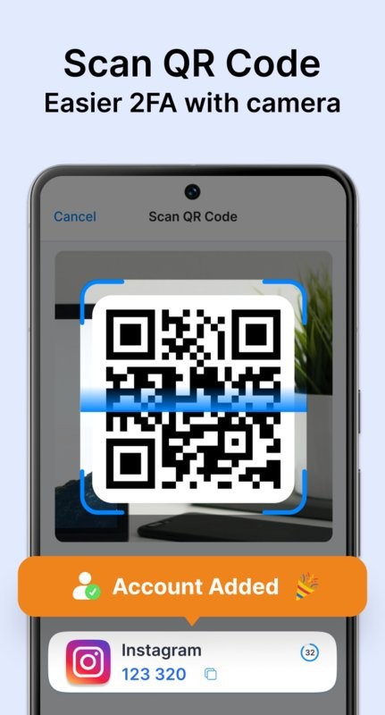 2FA身份验证器(2FA Authenticator)最新版截图1
