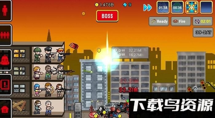 100天扫除僵尸无限金币钻石最新版截图3