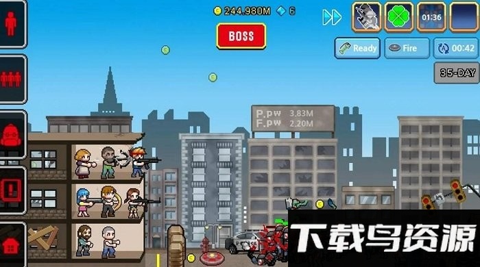 100天扫除僵尸无限金币钻石最新版截图4