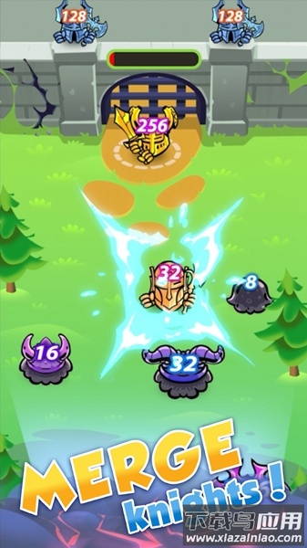 2048骑士合并战斗游戏(2048 Knights Merge Battles)最新版截图4