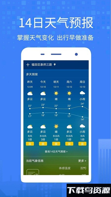 1weatherapp截图2