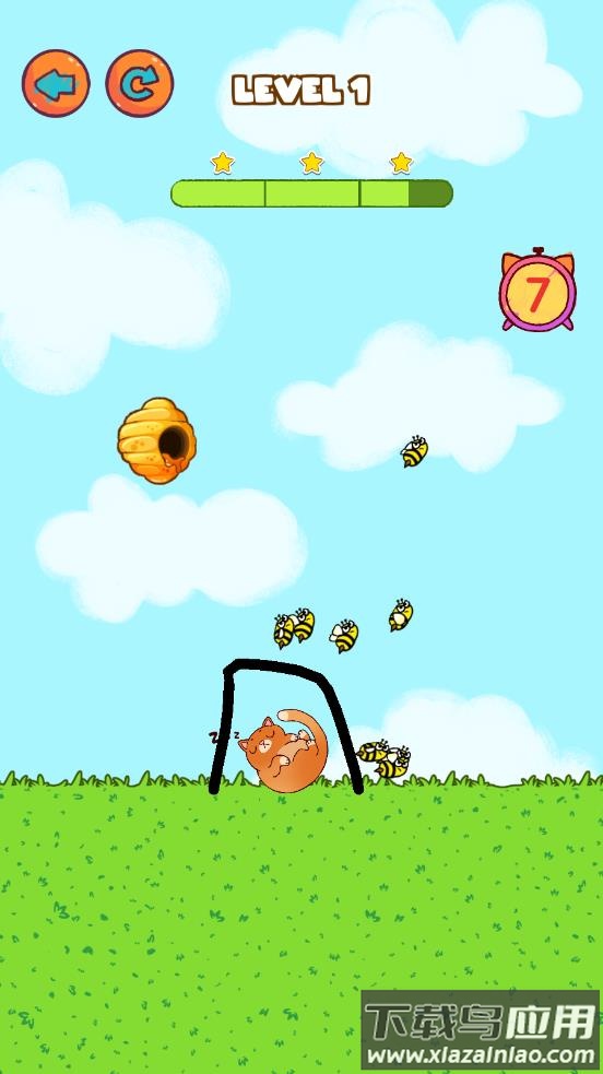 猫咪画线救援游戏(Cat Rescue)最新版截图4