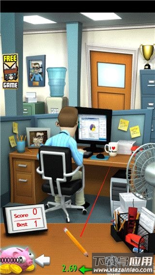 办公室捣蛋鬼破解版无限金币