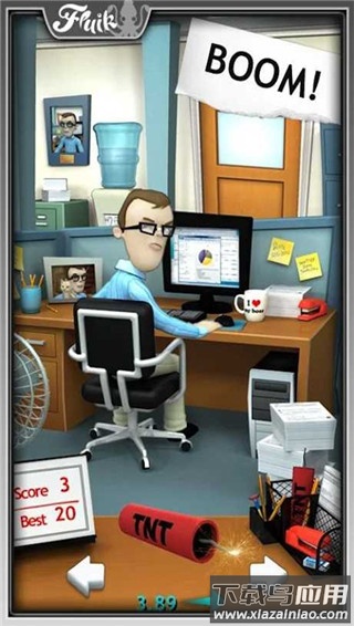 办公室捣蛋鬼破解版无限金币截图