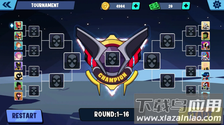 火柴人全明星乱斗游戏(Stickman Heroes安装器)最新版截图2