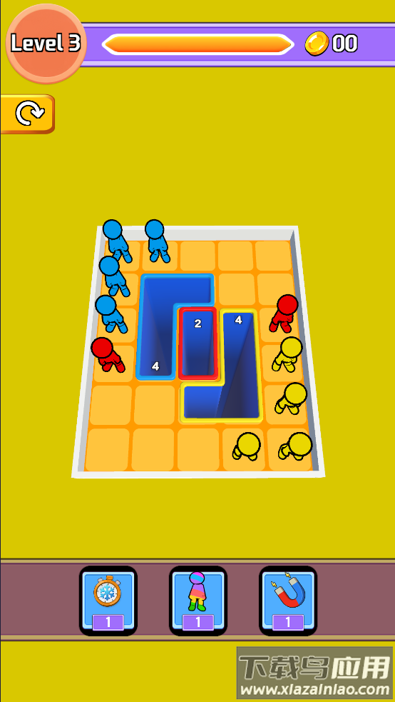 色块远离人群小游戏(Color Block：People Away Jam)最新版截图1