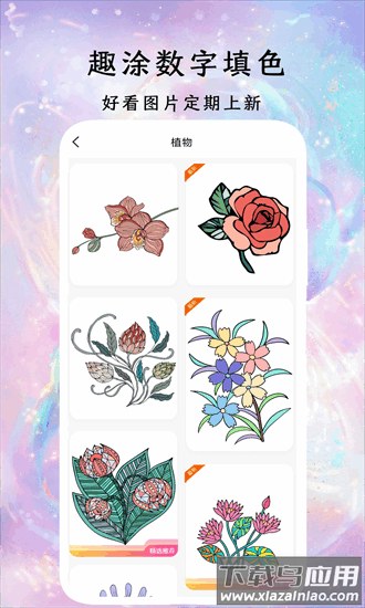 趣涂数字填色解压绘本官方版最新版截图1
